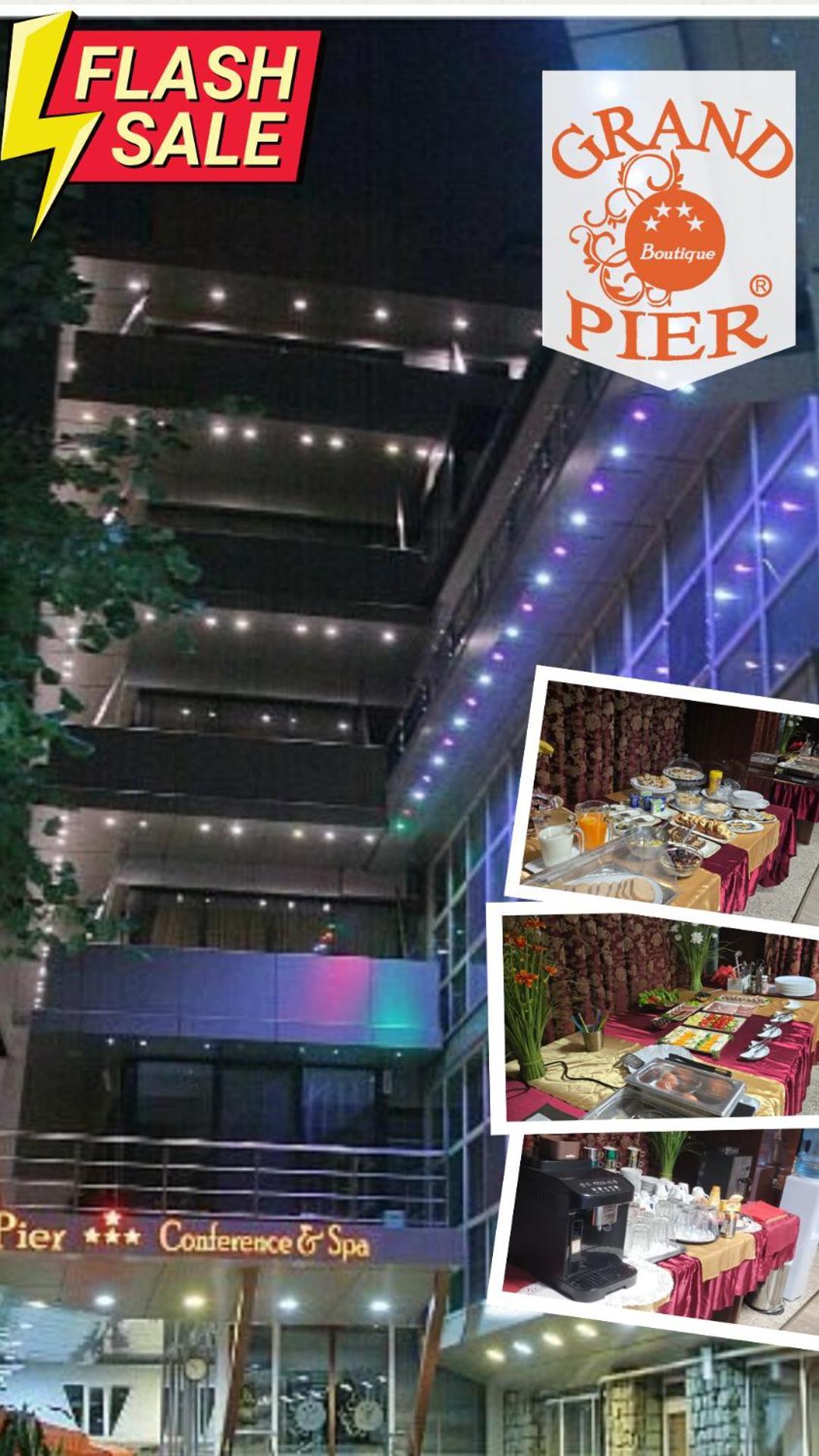 Grand Pier Boutique Luxury King And Queen Deluxe Rooms, With Free Welcome Breakfast For All Stays Up To 4 Nights Bukarest Exteriör bild